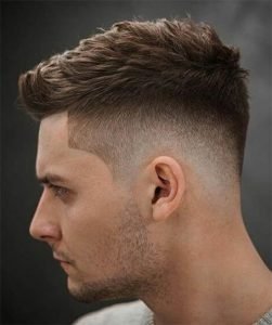 Skin Fade With Faux Hawk
