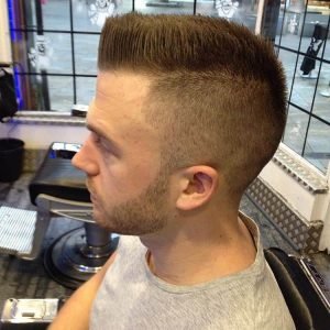 Skin Fade with Blowout