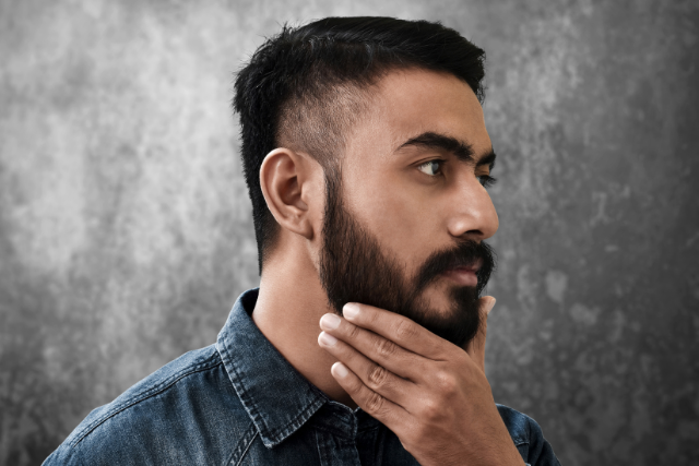 a guy sporting soft beard - featured image