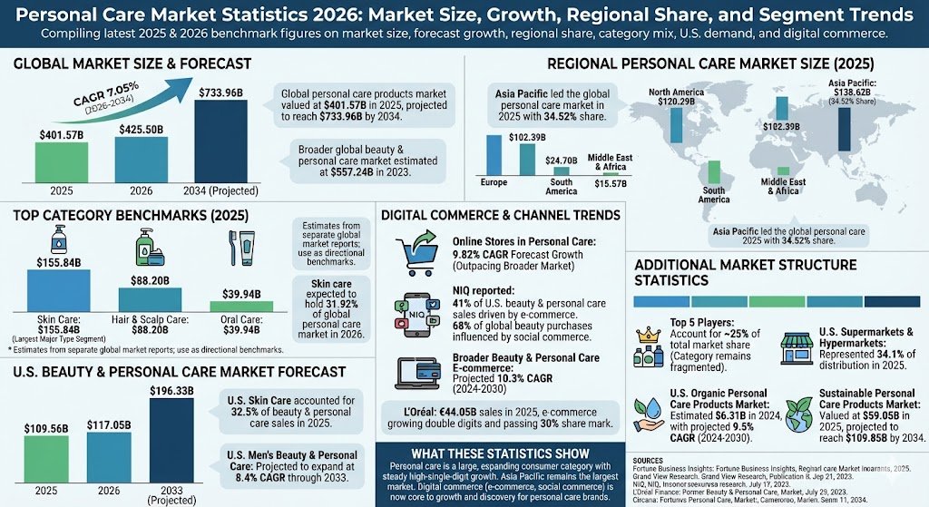 personal care market statistics